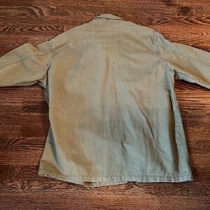 Mens polo denim and supply shacket